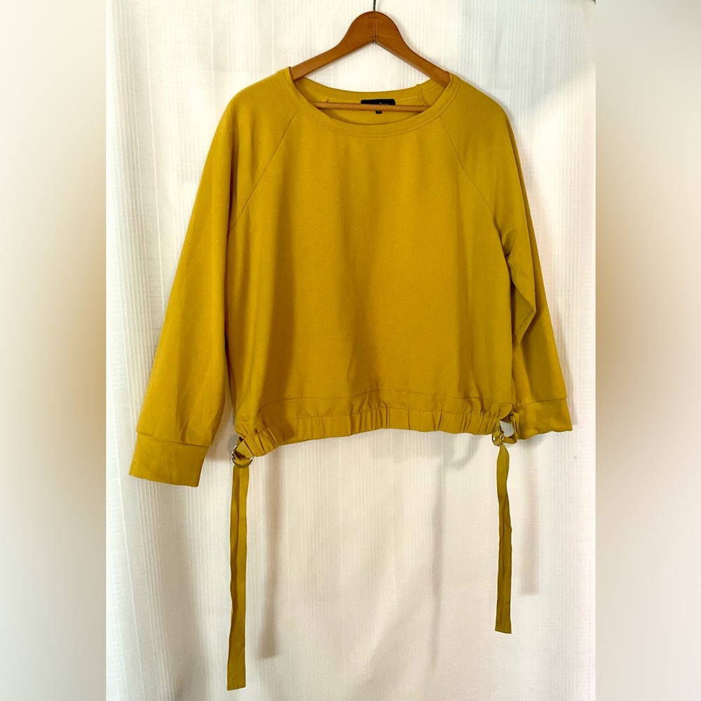 Women's Mustard Long Sleeve Top